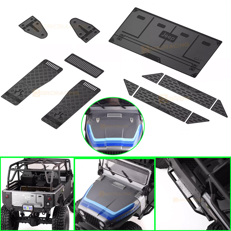 Fpv Drone Tool Kit - لوح حماية هيكل السيارة المعدني ،